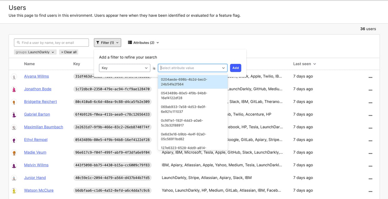 Find What You Need with the Users Dashboard