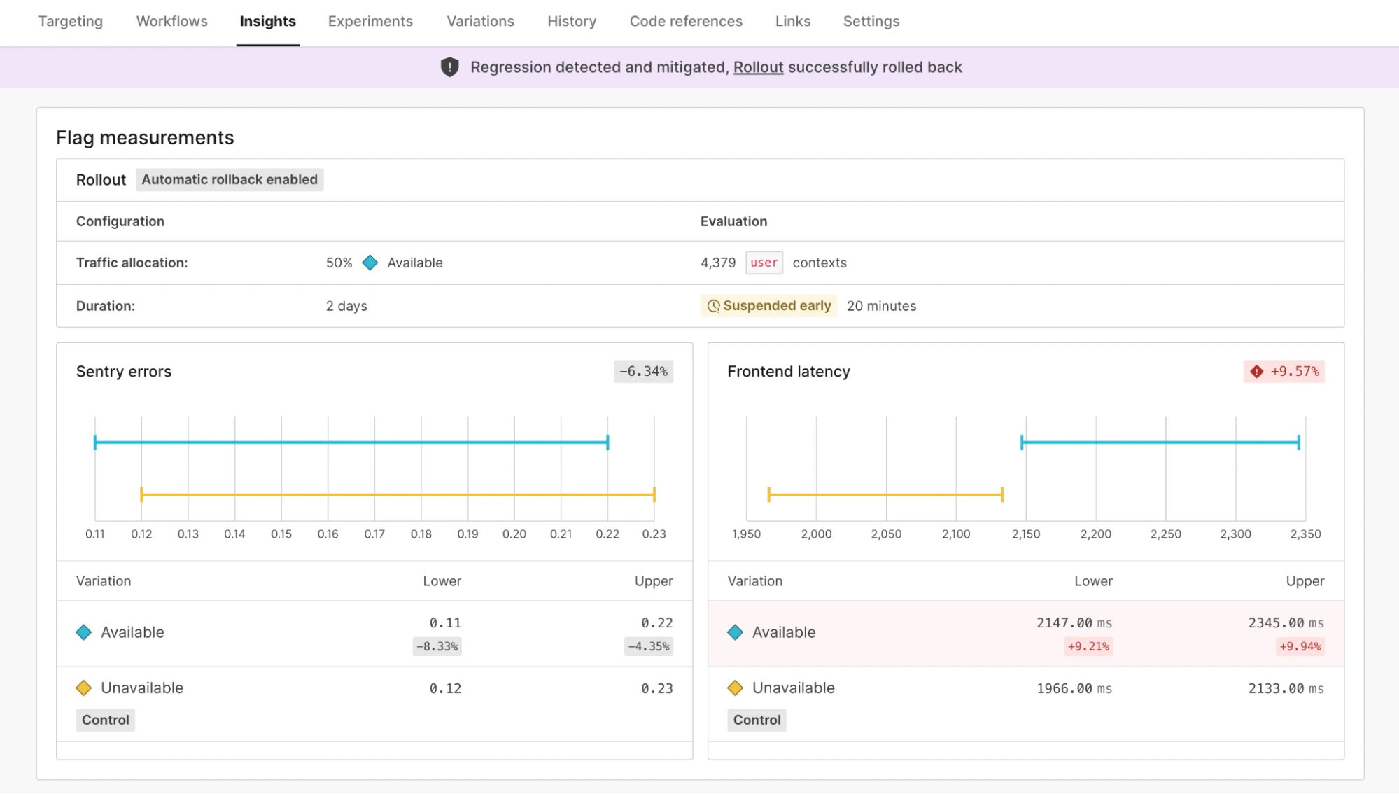Release Guardian product UI