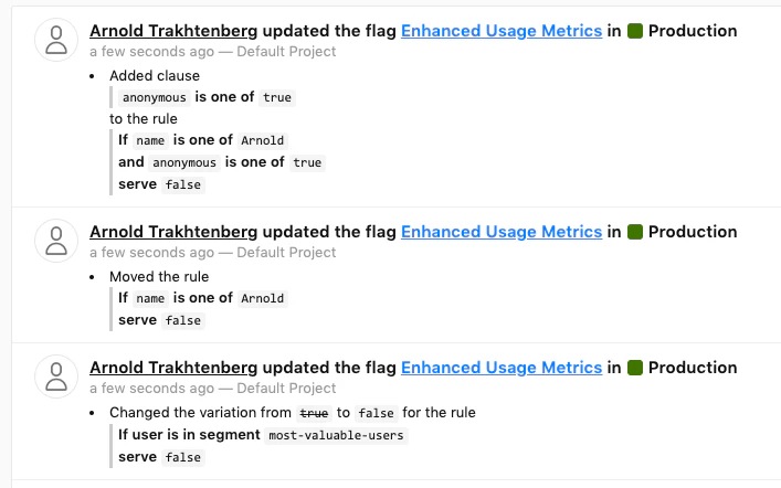Launched: Enhanced Audit Log Entries