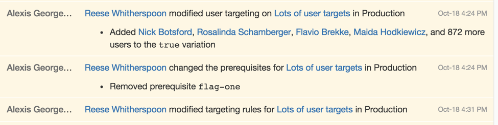 LaunchDarkly Feature Flag HipChat Notifications