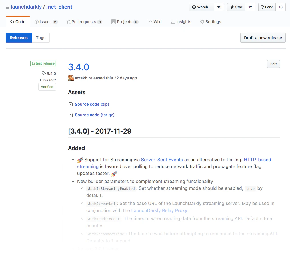 Launched: LaunchDarkly Streaming Architecture for .NET