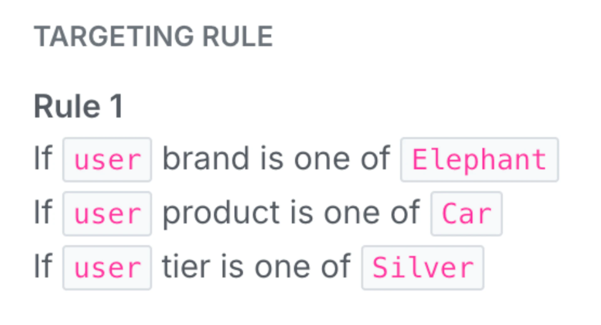 But I also could leverage the order of the flag evaluations to achieve the same thing: