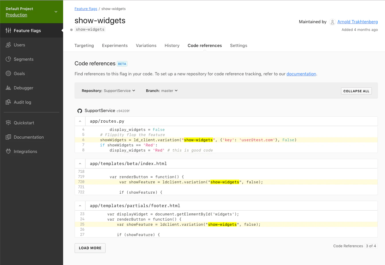 Launched: Code References
