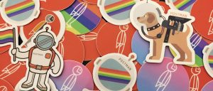 Pride stickers