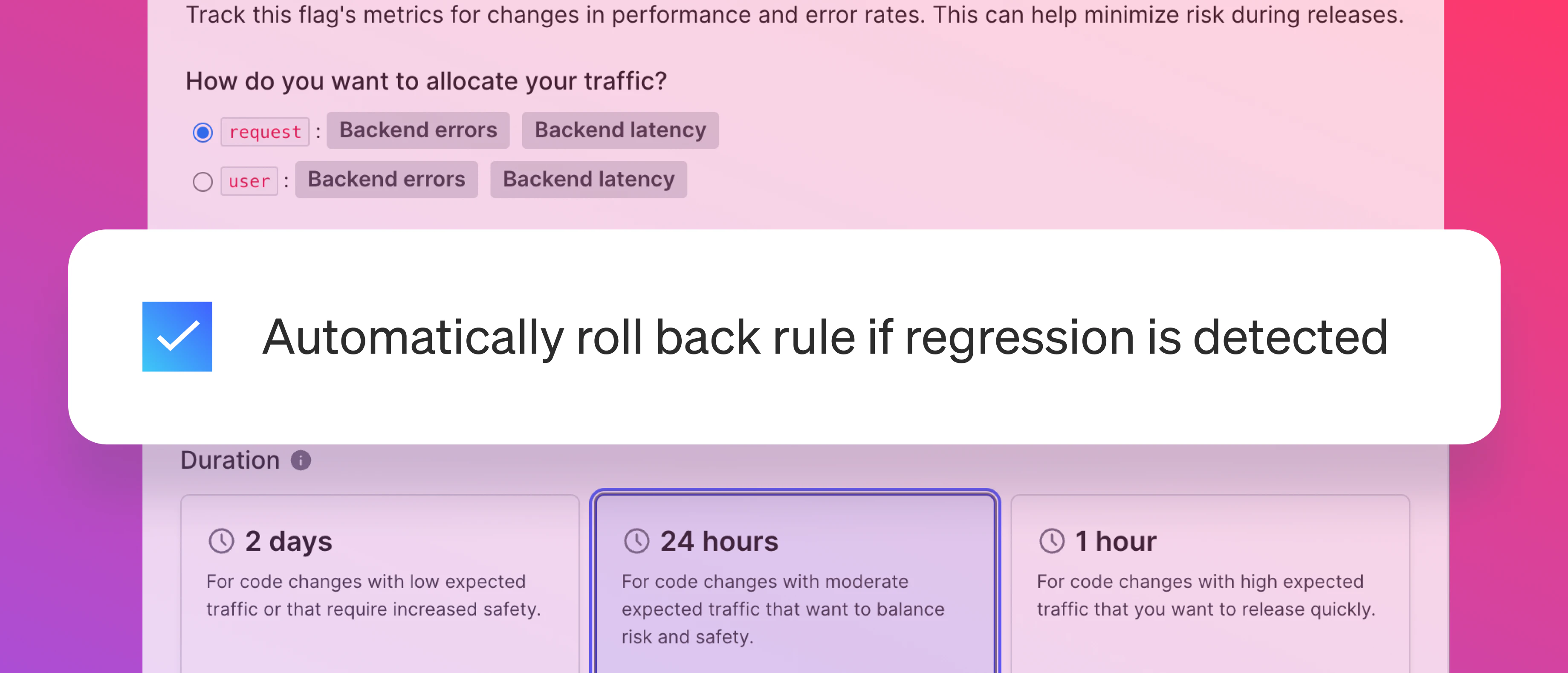 Automatic roll back - Release Guardian image