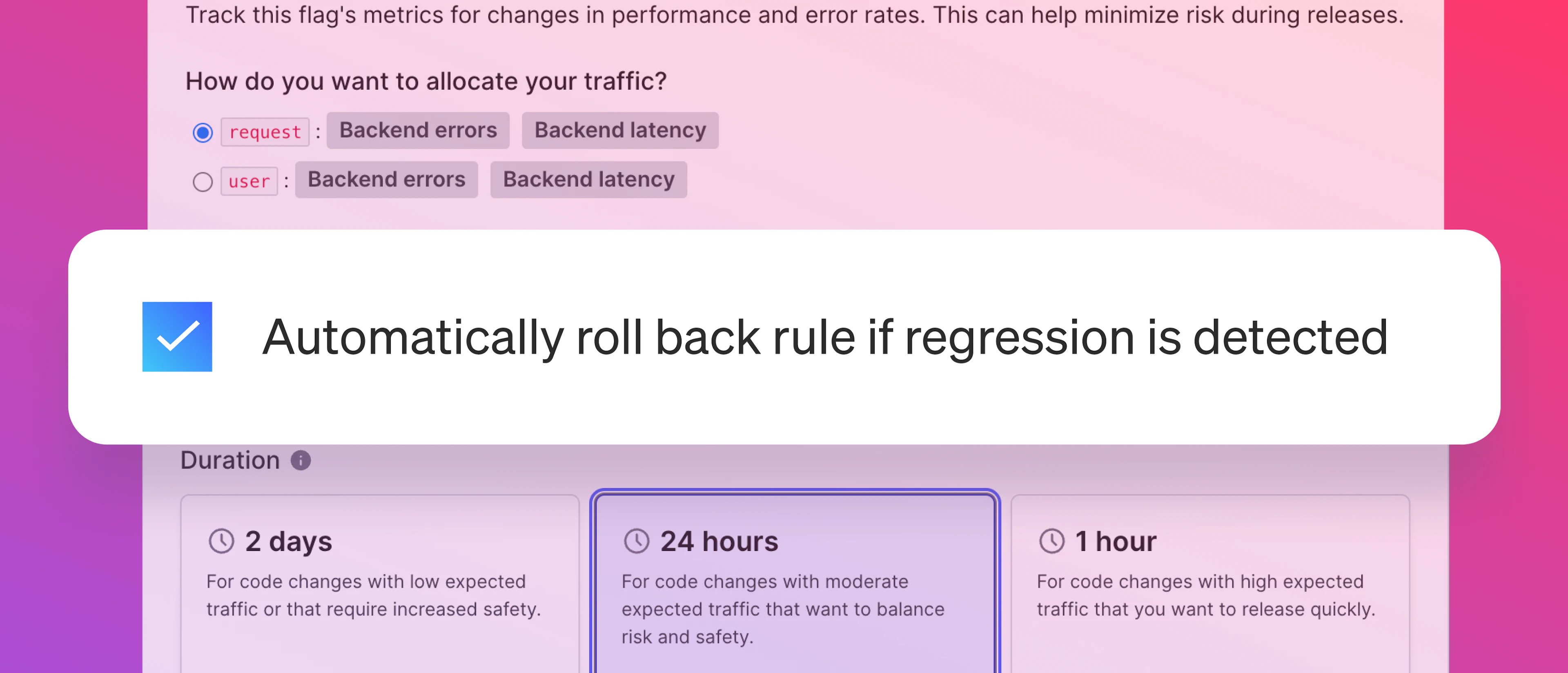 Automatic roll back - Release Guardian image