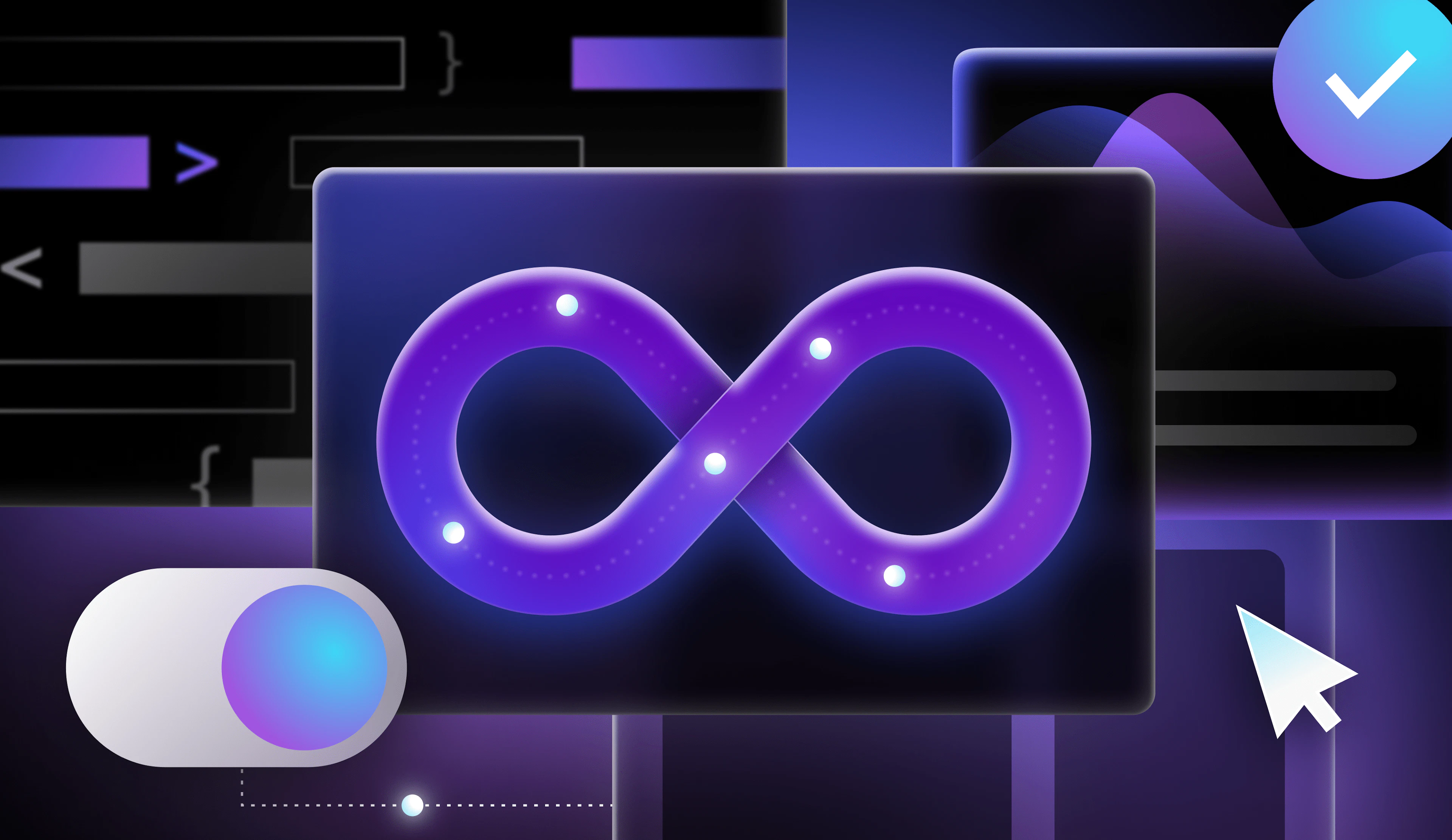 Continuous Integration vs. Continuous Delivery vs. Continuous Deployment infinity loop featured blog post image