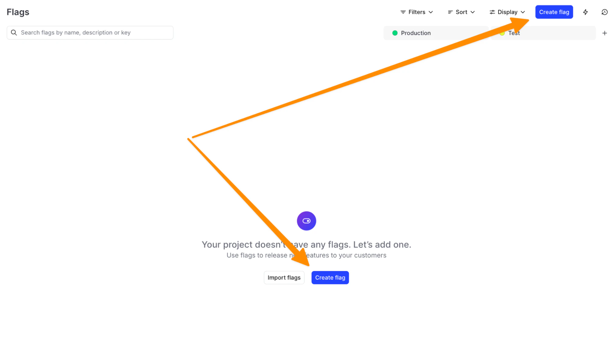 Flag configuration screen for full tracklist, showing DJ team-specific targeting rules and default rules for top hits.