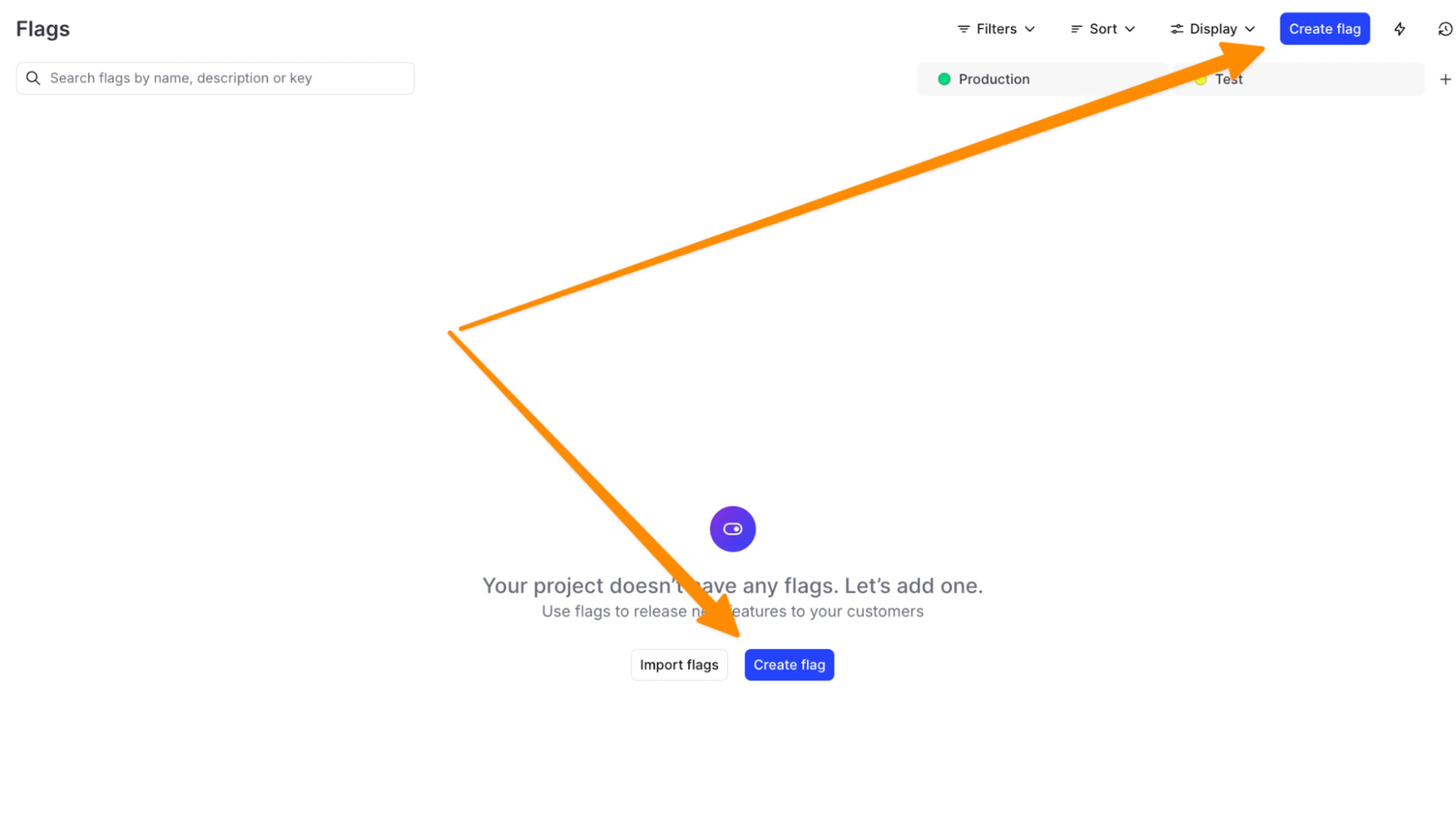 Flag configuration screen for full tracklist, showing DJ team-specific targeting rules and default rules for top hits.