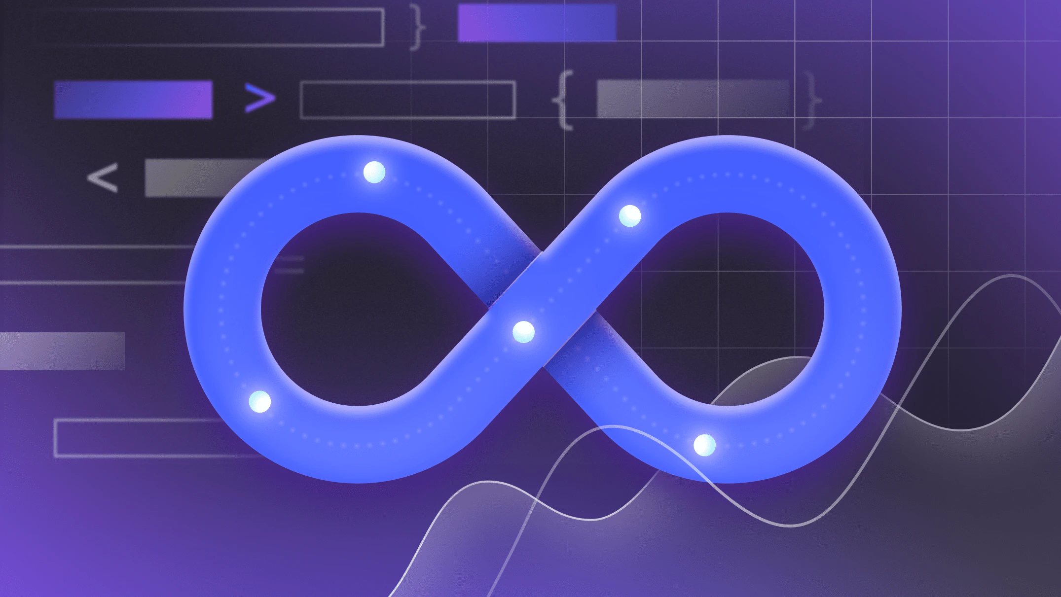 An illustration representing CI/CD