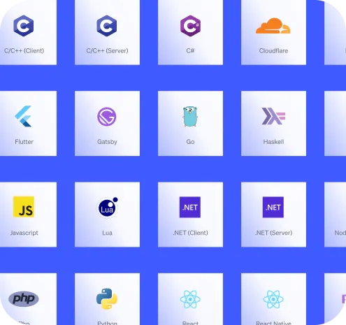 35+ SDKs, CI/CD automation, visual editor, deep integrations