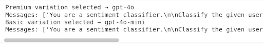 An output from gpt-40