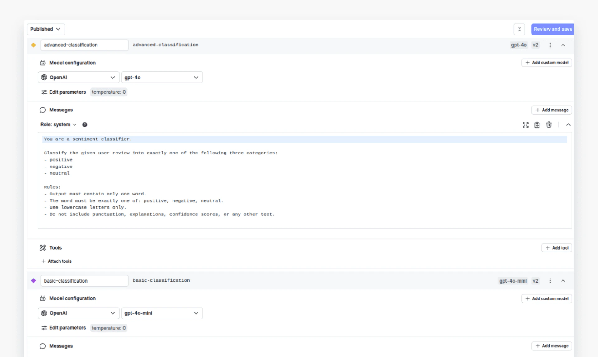 A screenshot of the LaunchDarkly dashboard.