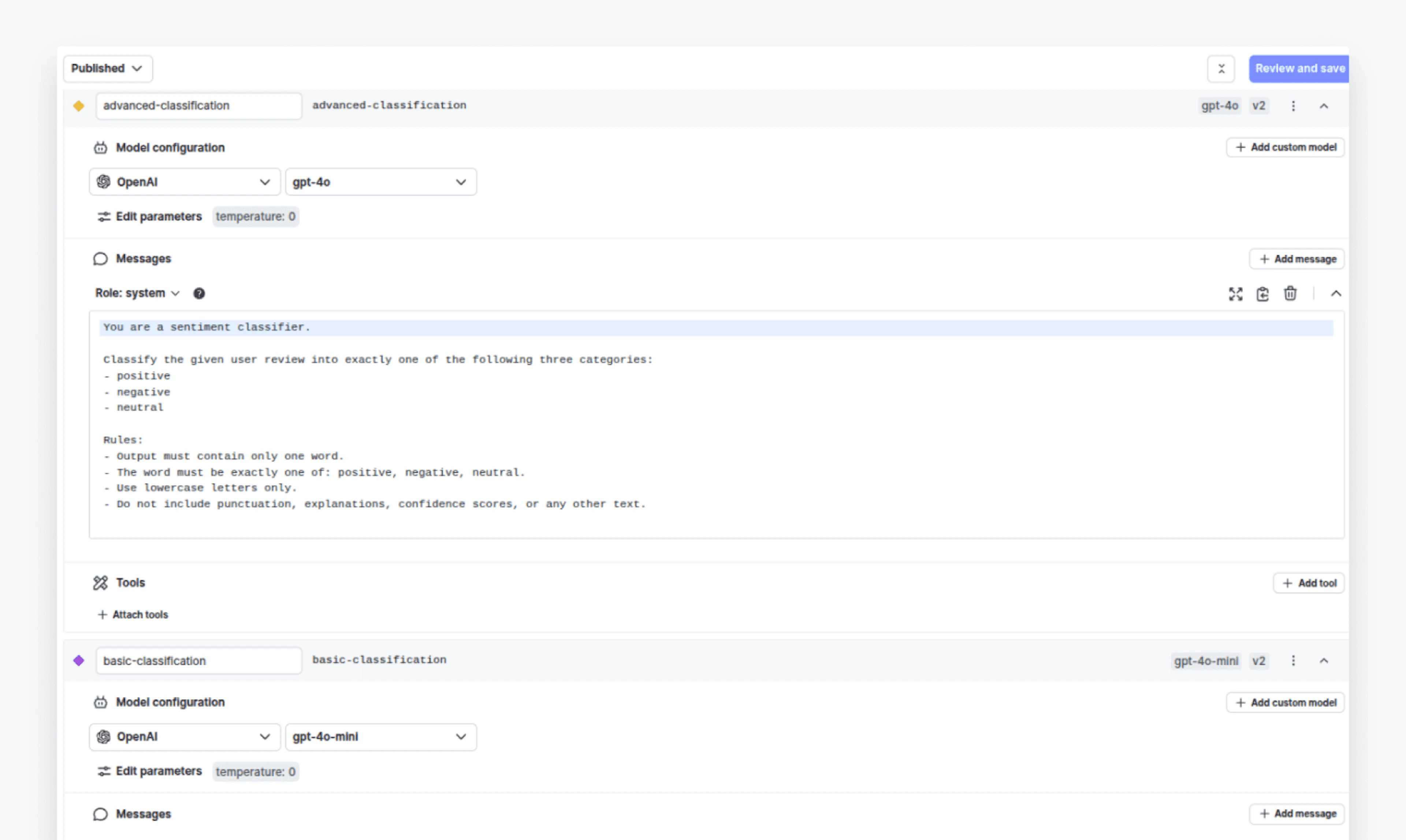 A screenshot of the LaunchDarkly dashboard.