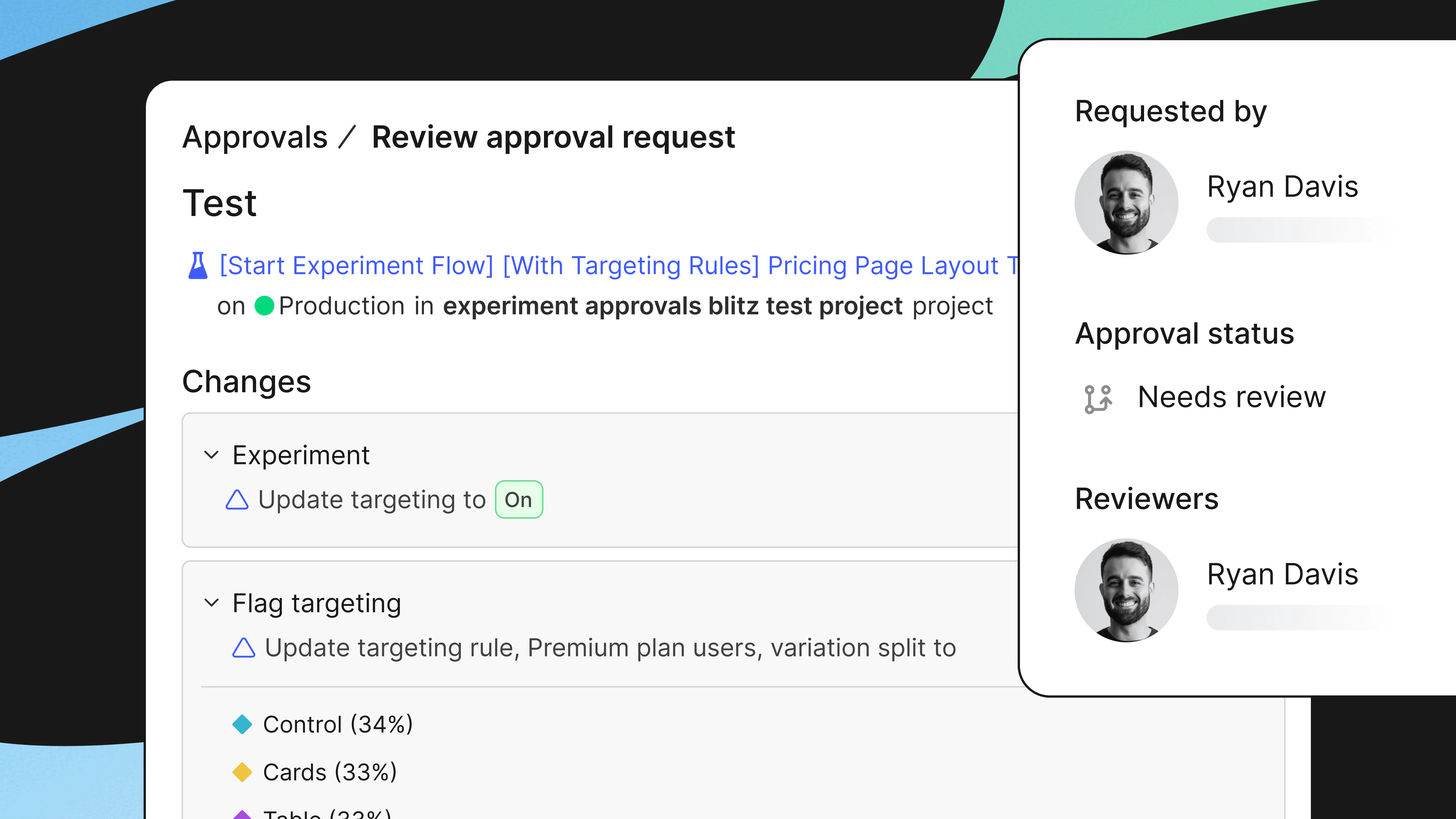 Introducing Experiment Approvals | LaunchDarkly
