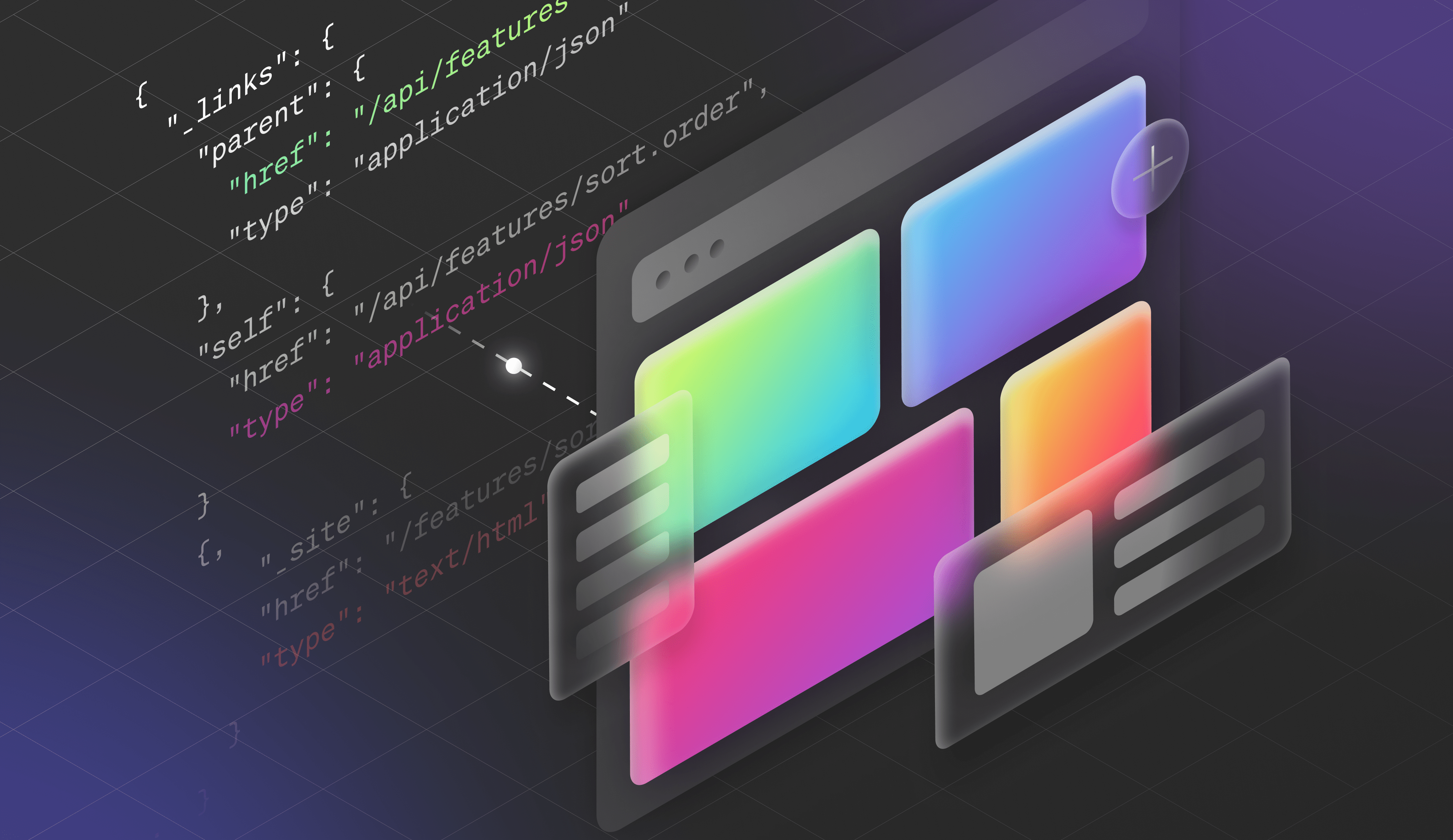 What is a software deployment? Featured blog post image - code snippets, colorful UI
