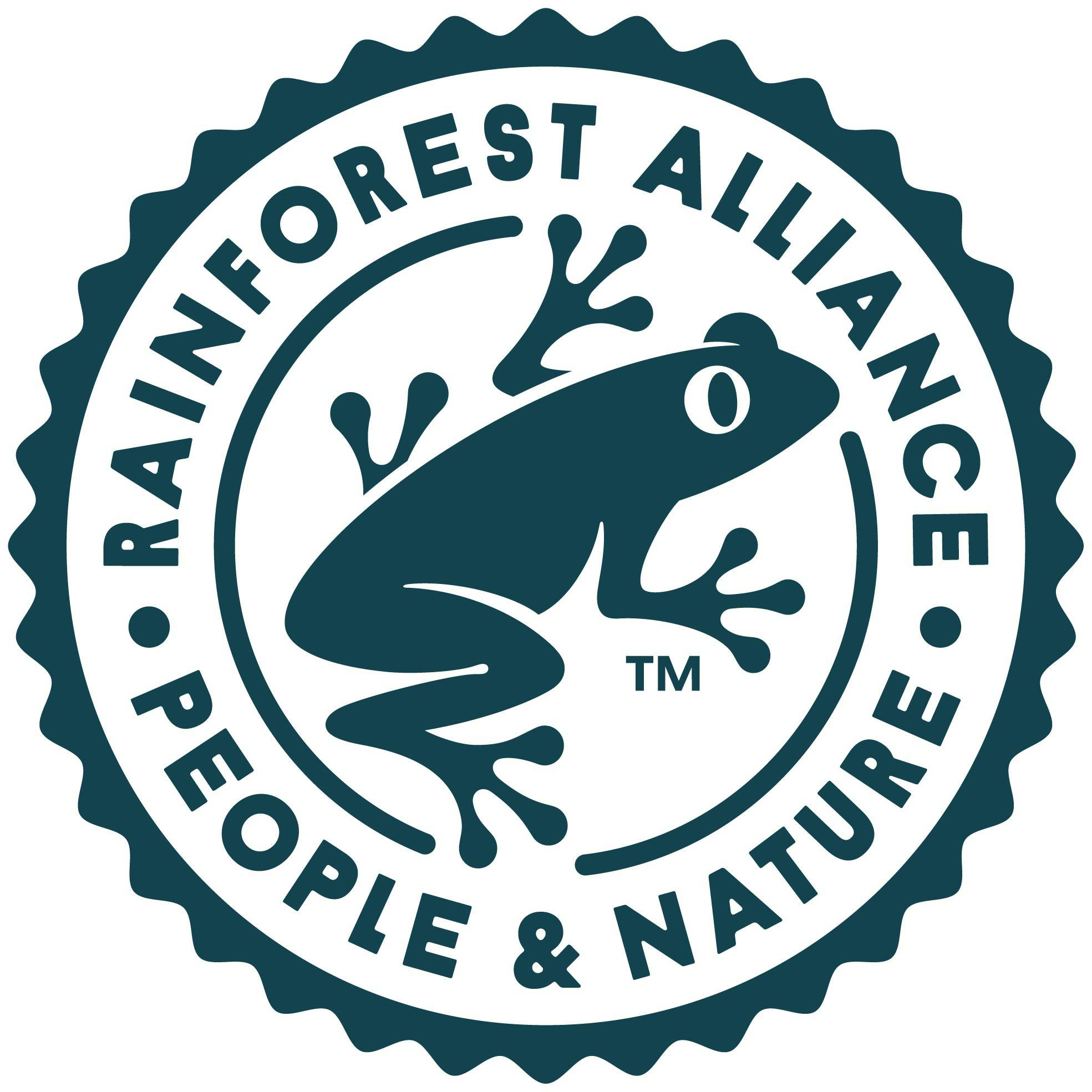 Rainforest Alliance certificate