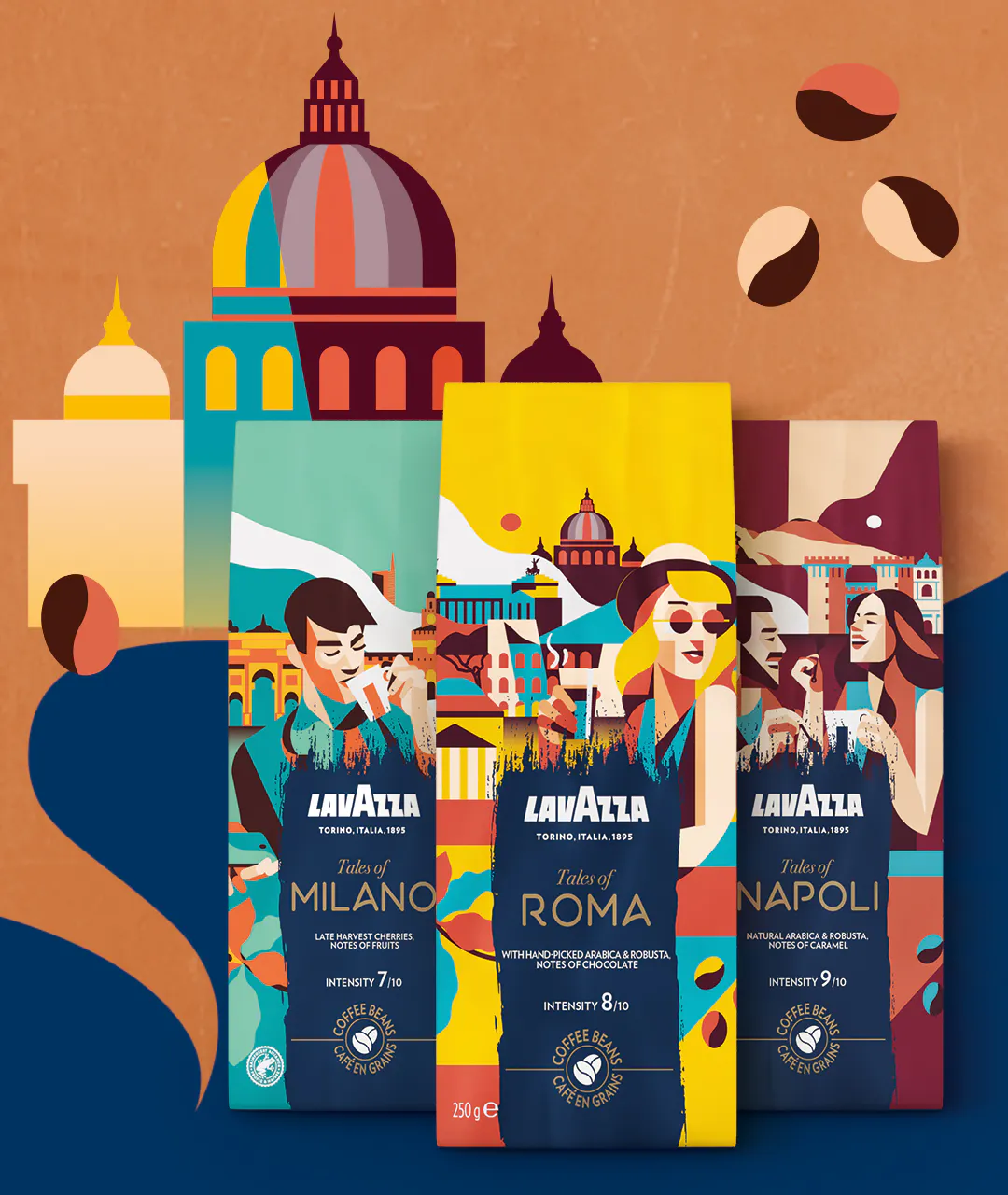 Korting op de Tales of Italy koffiebonen