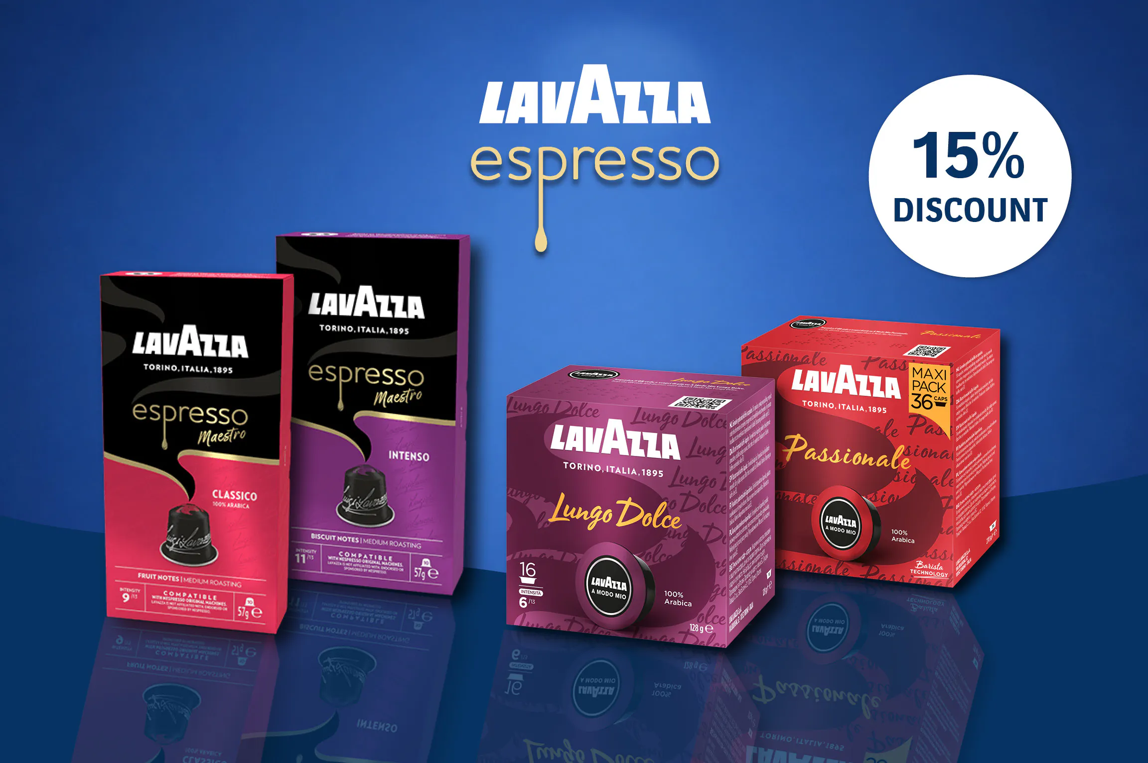 Lavazza cups deal 