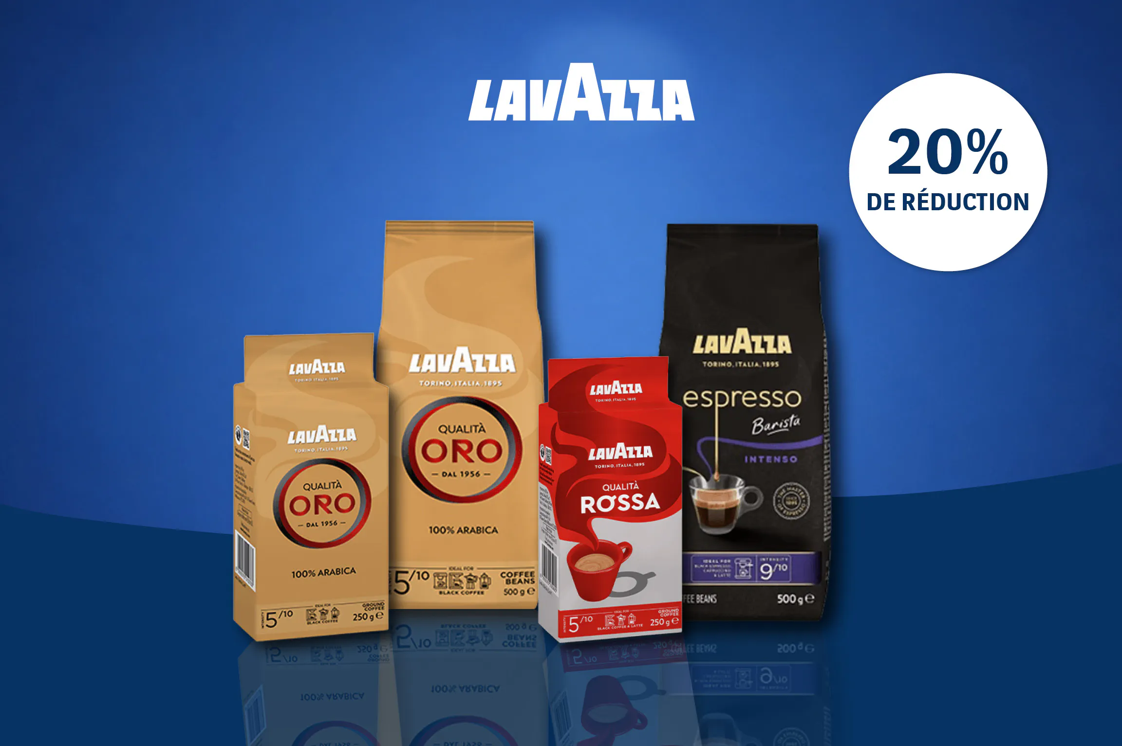 Offre spéciale sur les grains de café et le café moulu