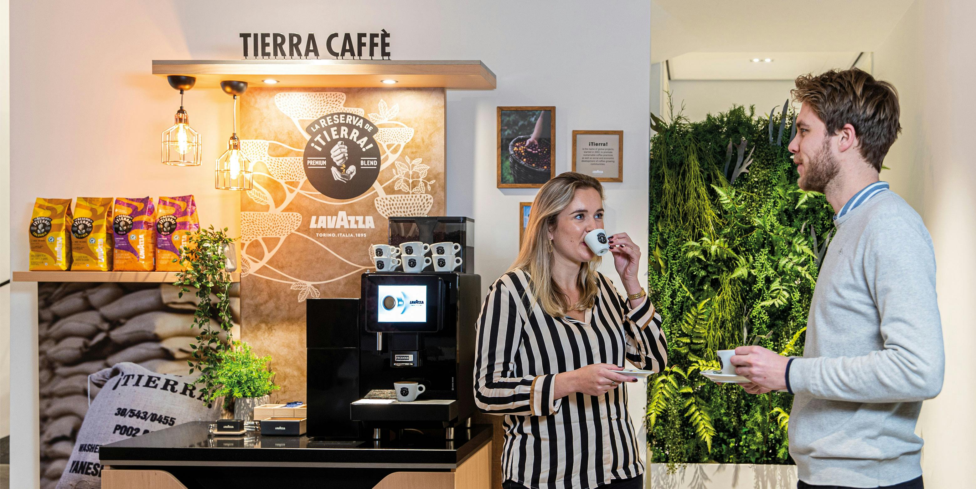 Café en grain Lavazza Caffè Espresso 1000g 1000 Gram bij Bonnet Office  Supplies