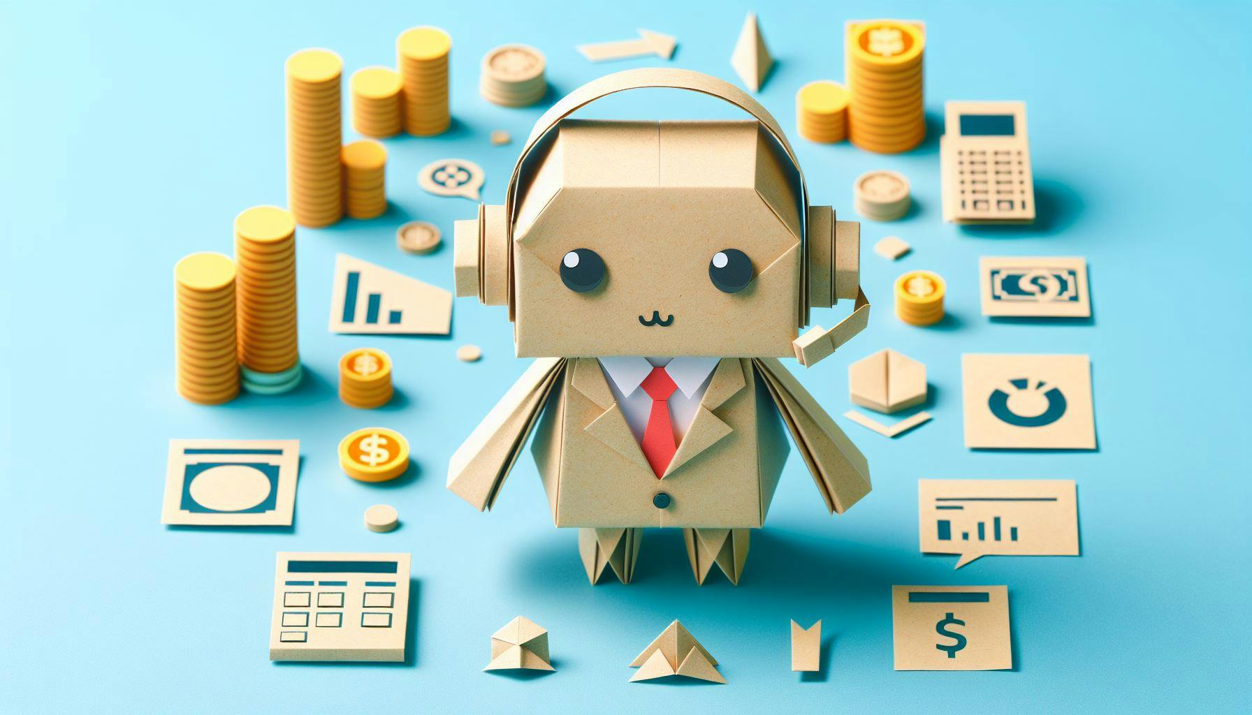 ai accountant origami style