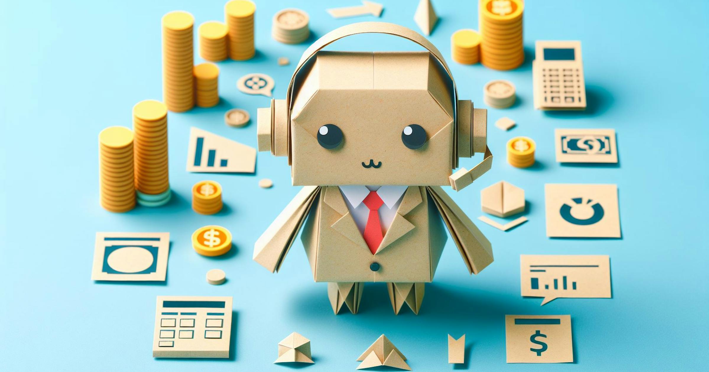 ai accountant origami style