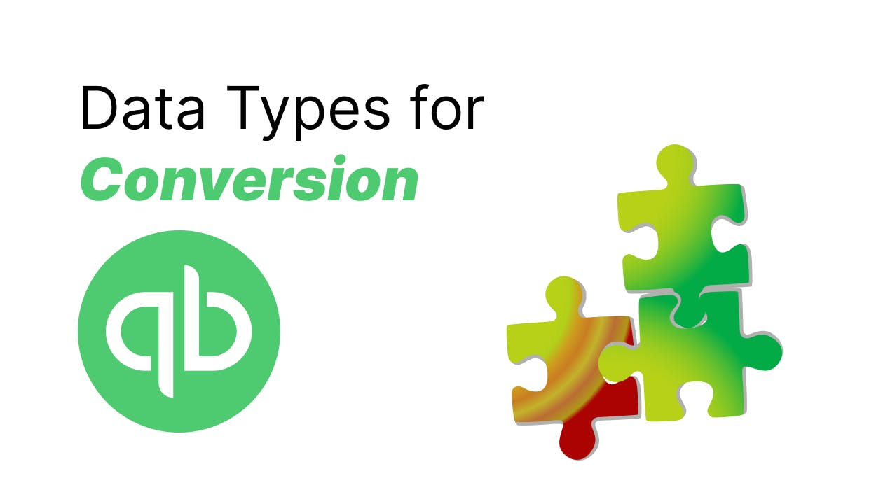 data types for quickbooks migration