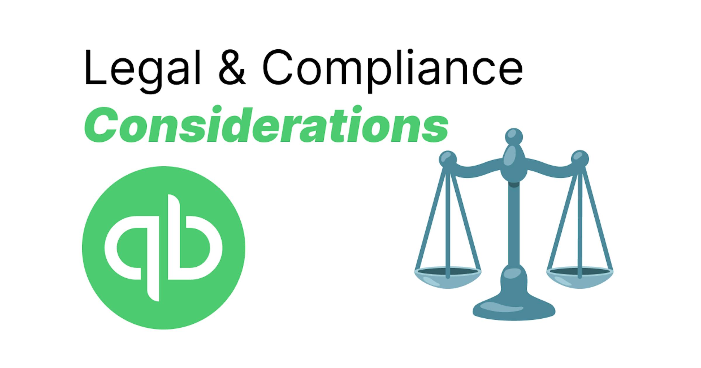 legal and compliance considerations quickbooks migration