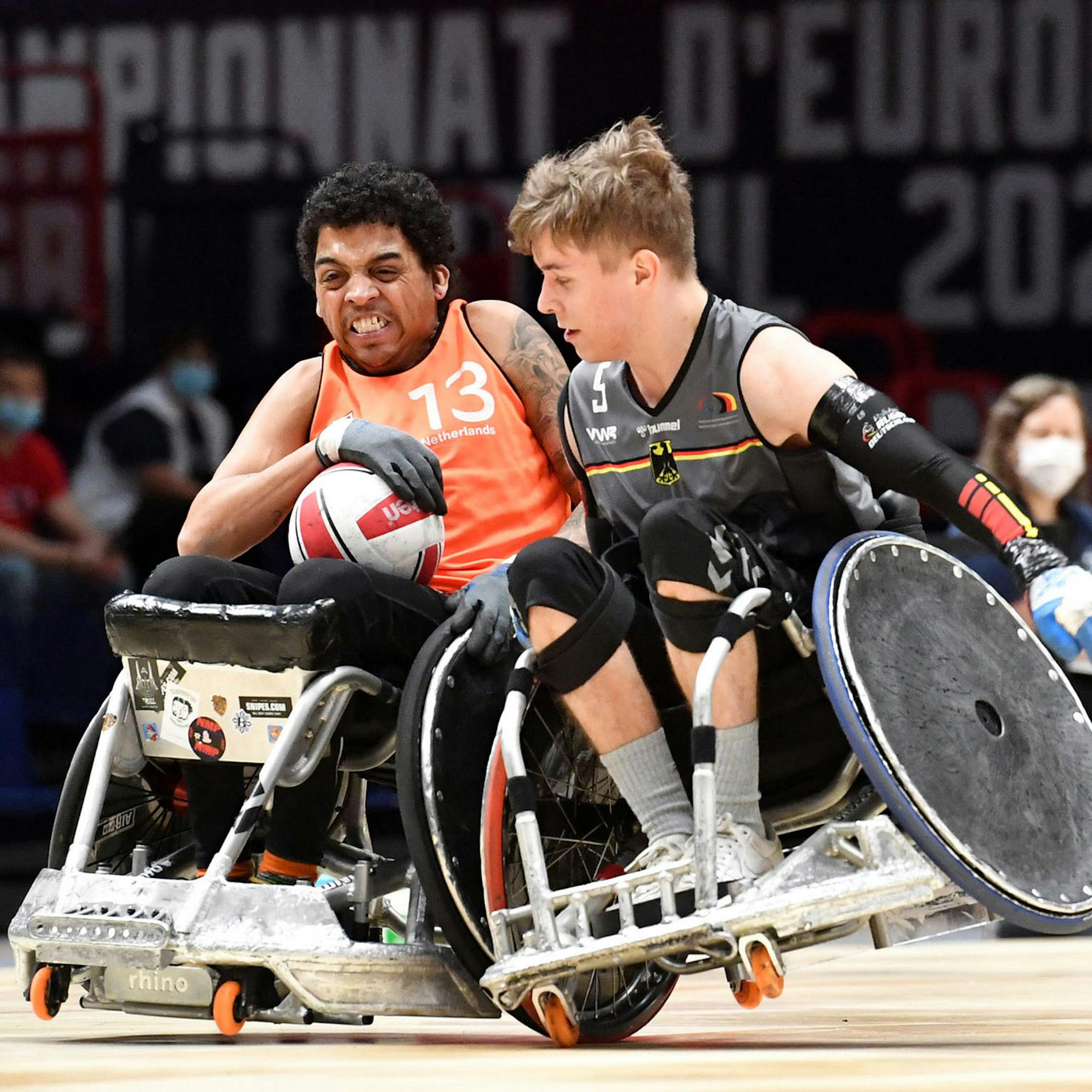 Championnat d'Europe de Rugby Fauteuil 2022.
