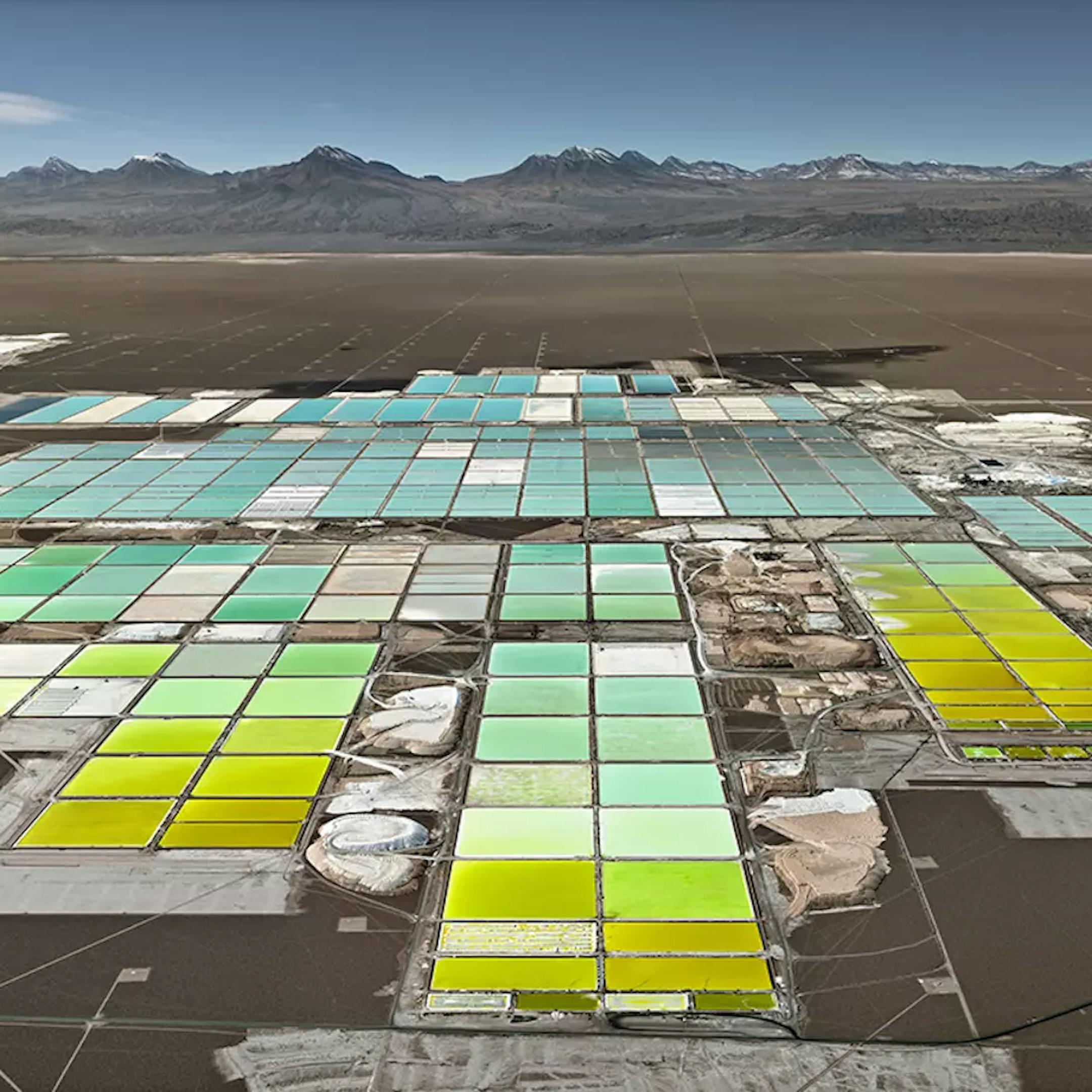 Lithium Mines #1, Salt Flats, Atacama Desert, Chile, 2017 