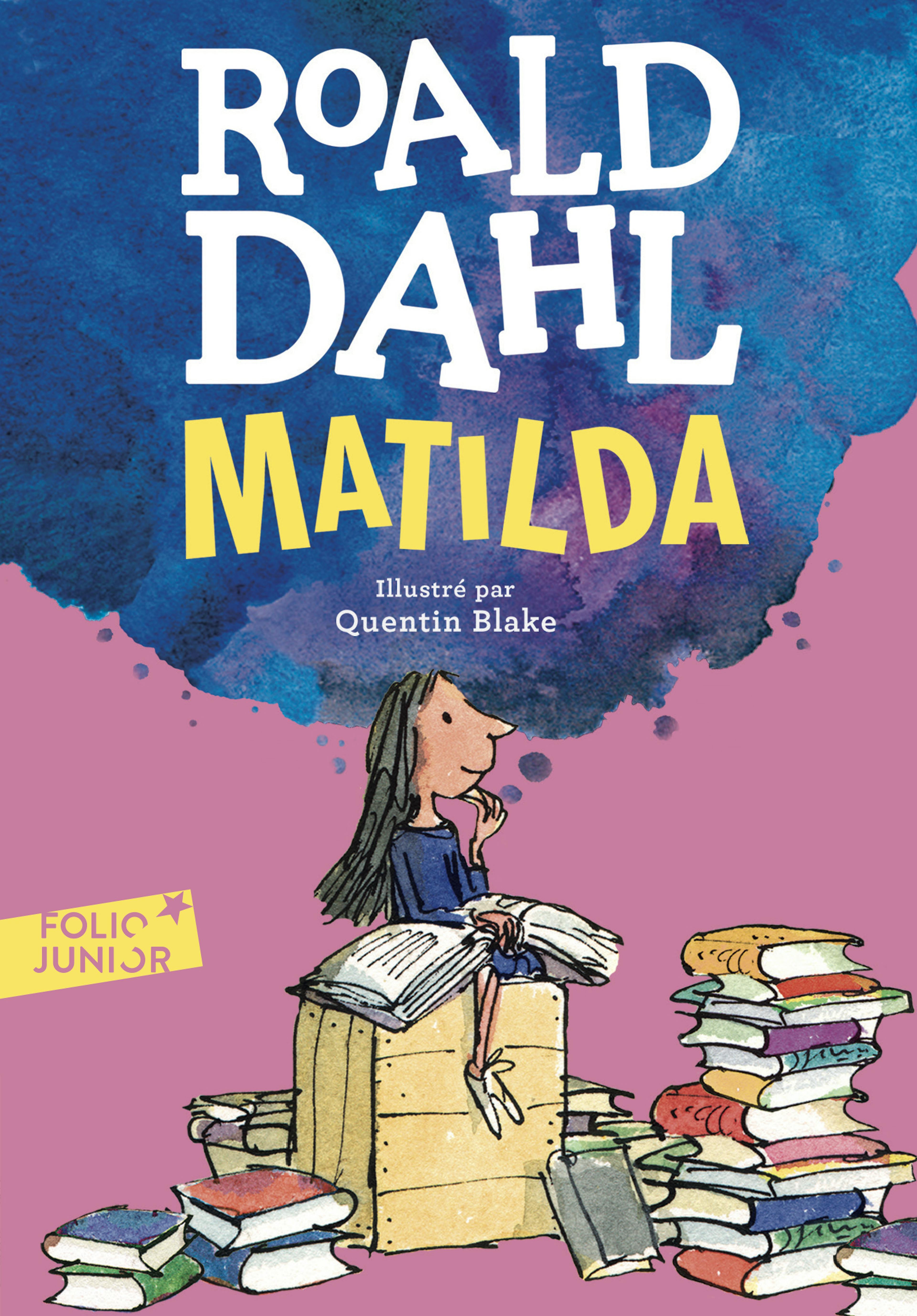 Couverture du roman "Matilda" de Roald Dahl