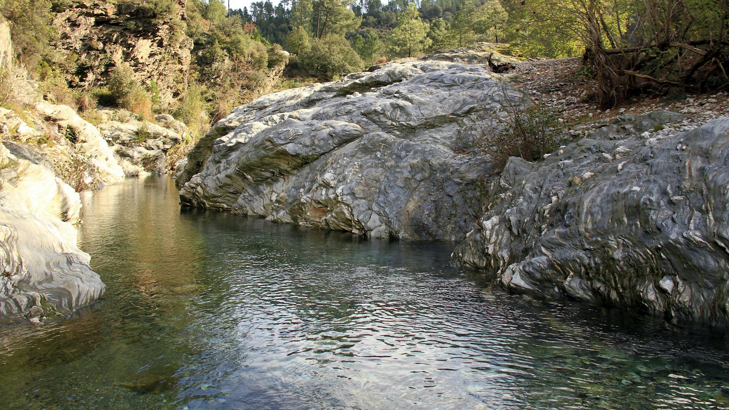 Le Gardon, au Martinet 
La plus grande piscine naturelle de Saint-Jean-du-Gard à Saint-Germain-de-Calberte.
