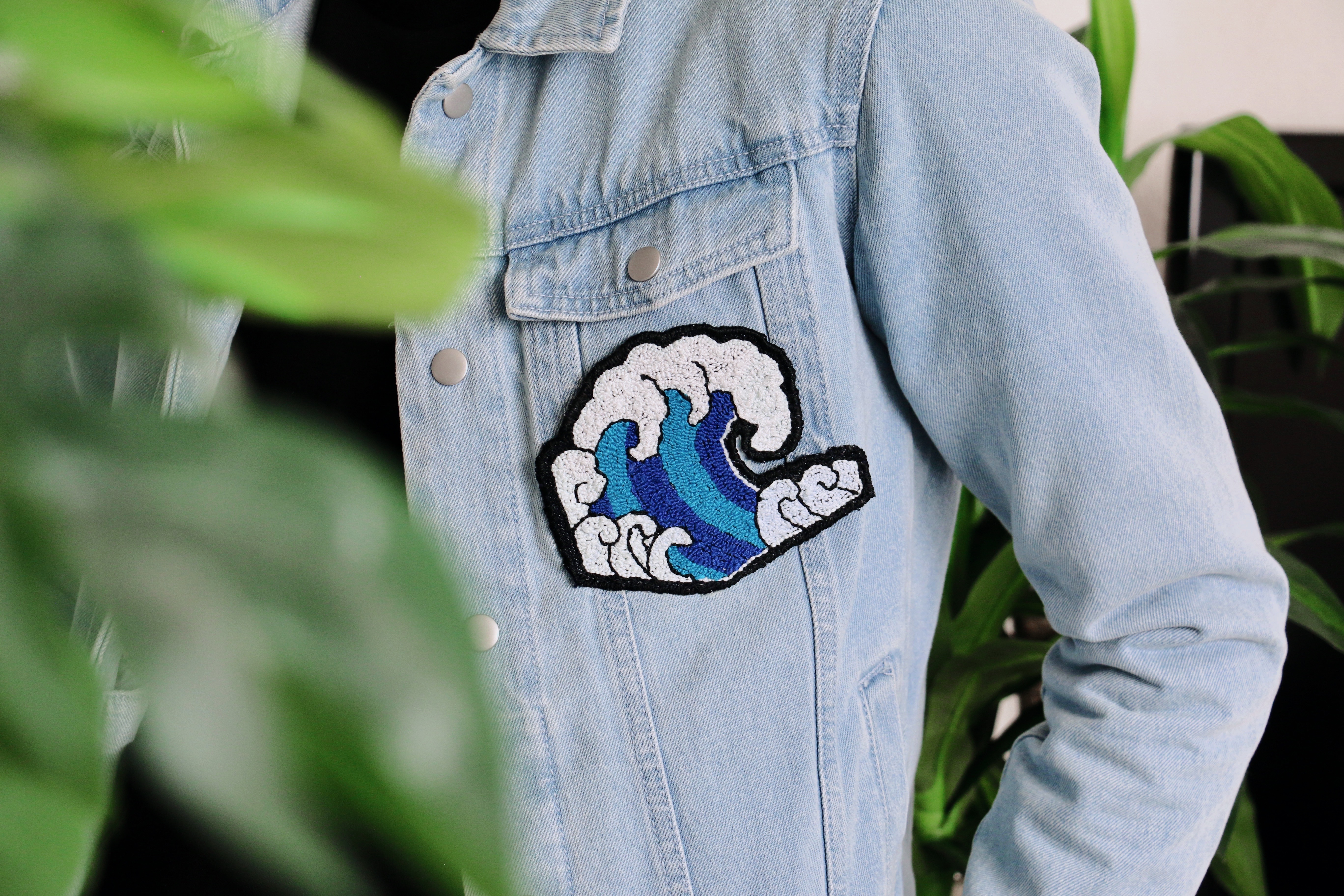 écusson punch needle