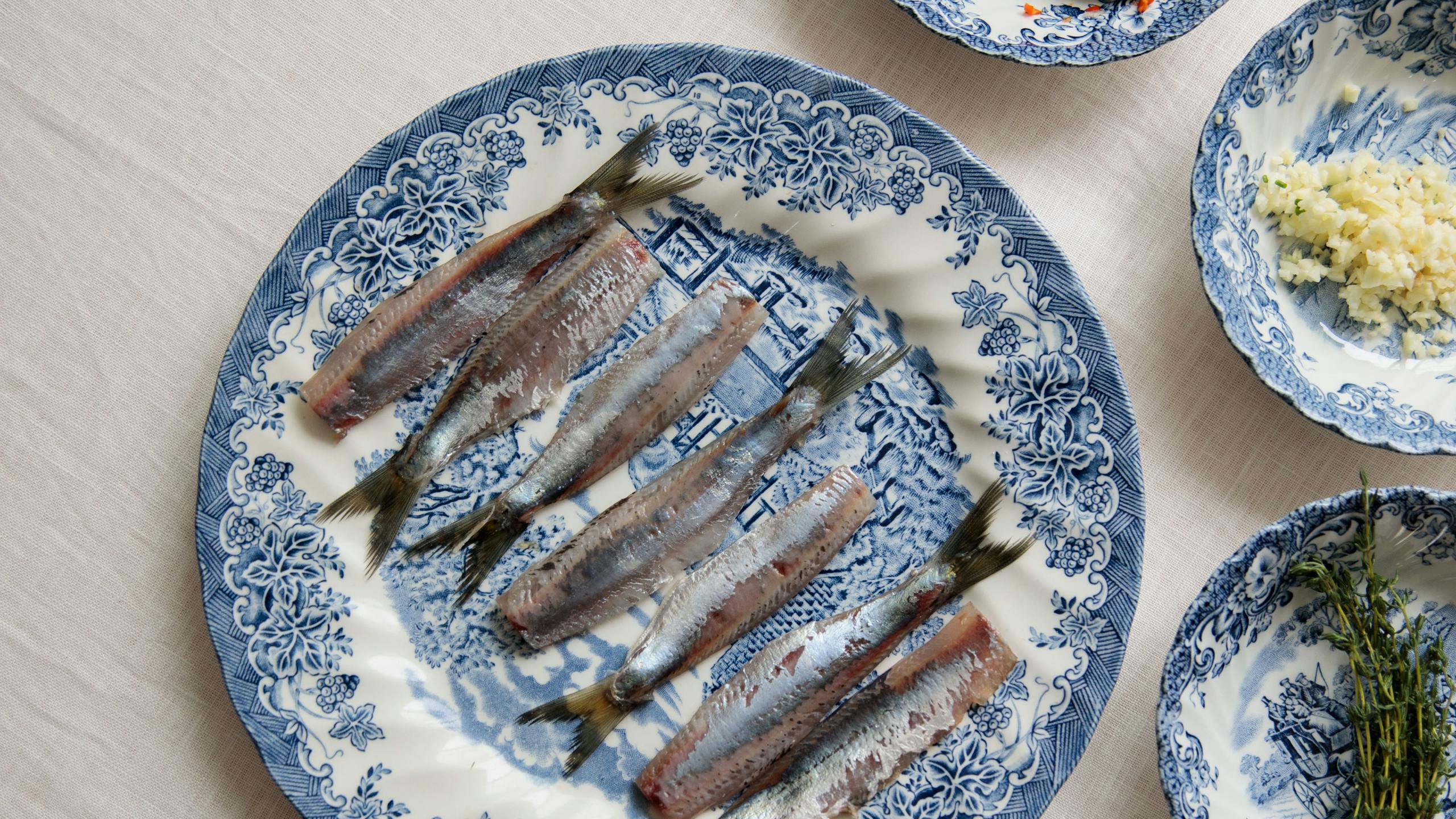 Sardines confites et marinées - The Social Food
