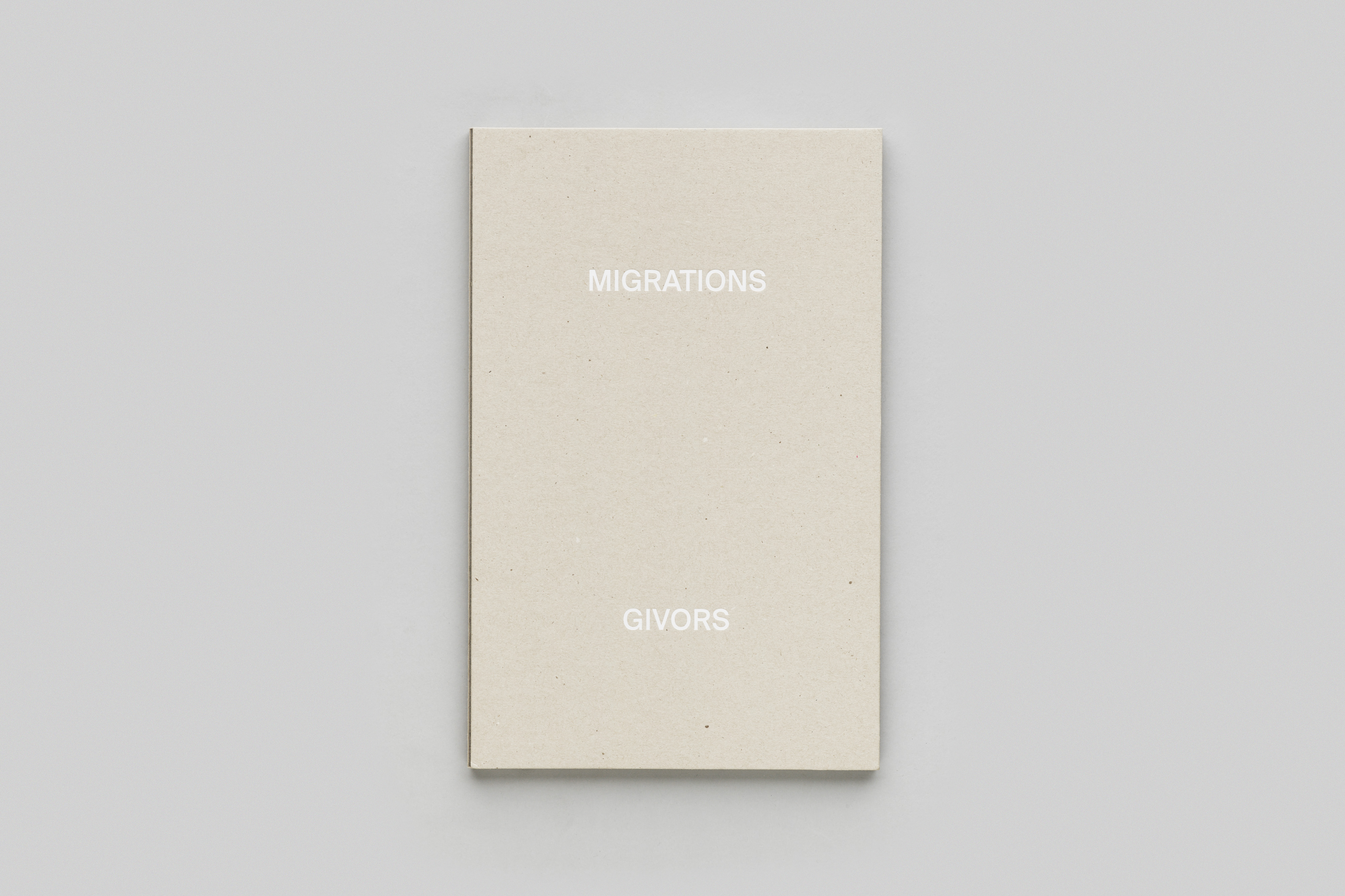 Couverture de Migrations "Givors" d'Alexandre Guirkinger 