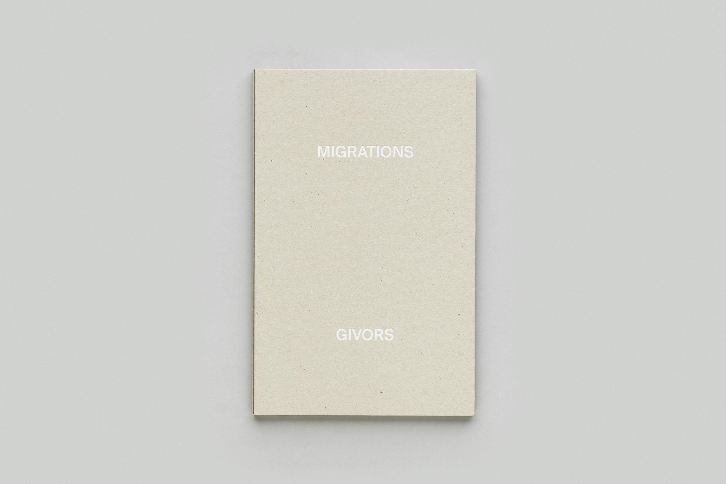Couverture de Migrations "Givors" d'Alexandre Guirkinger 
