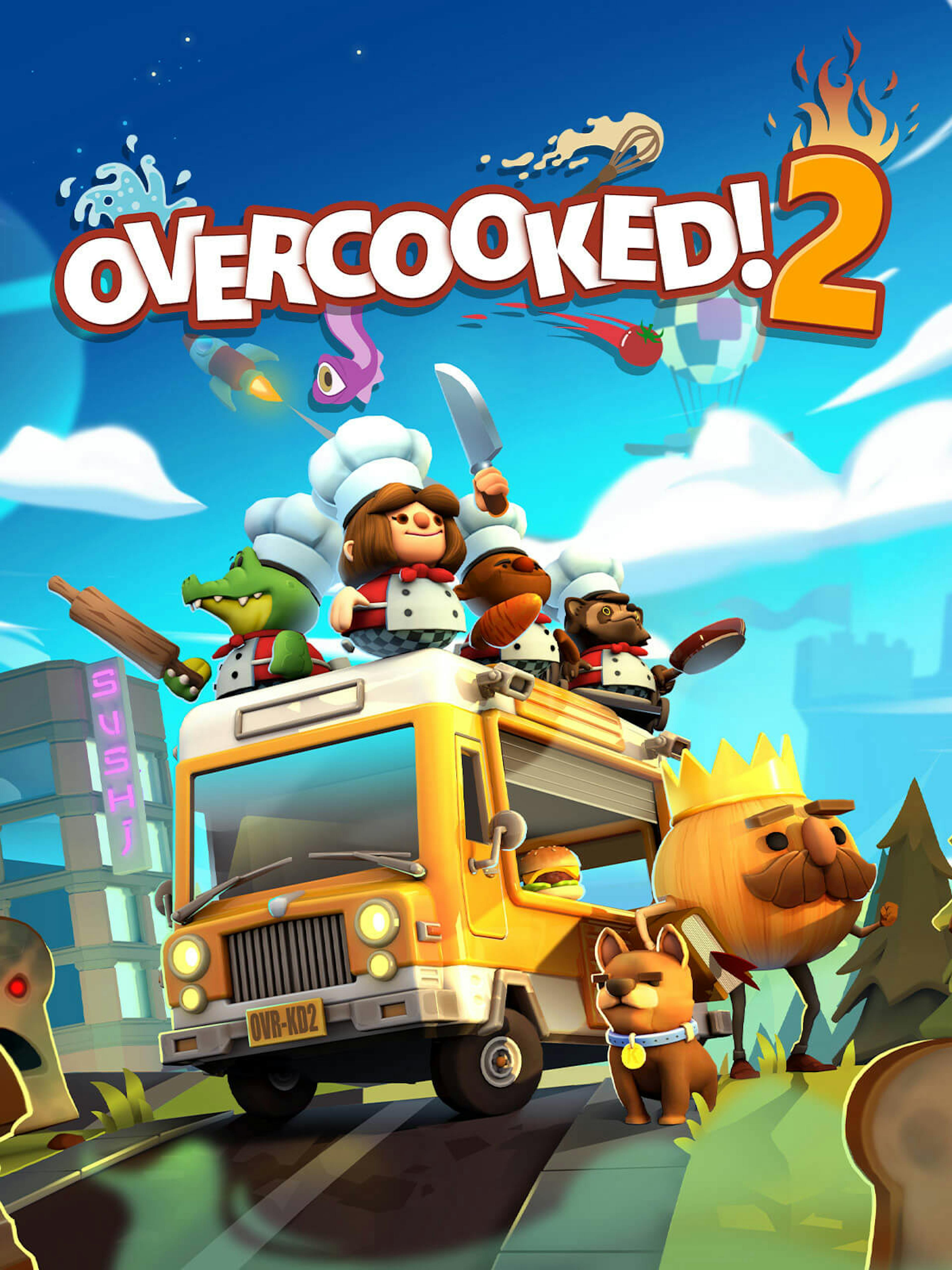 Jaquette d'Overcooked 2