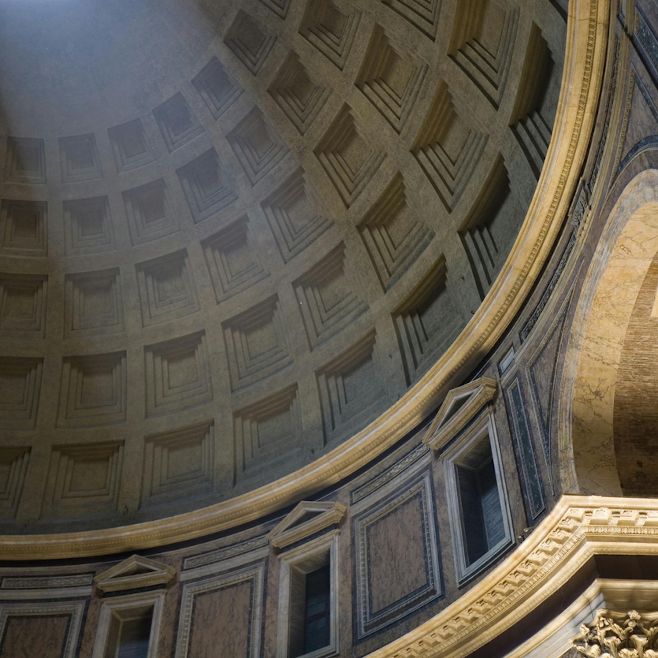 Coupole du Panthéon, à Rome