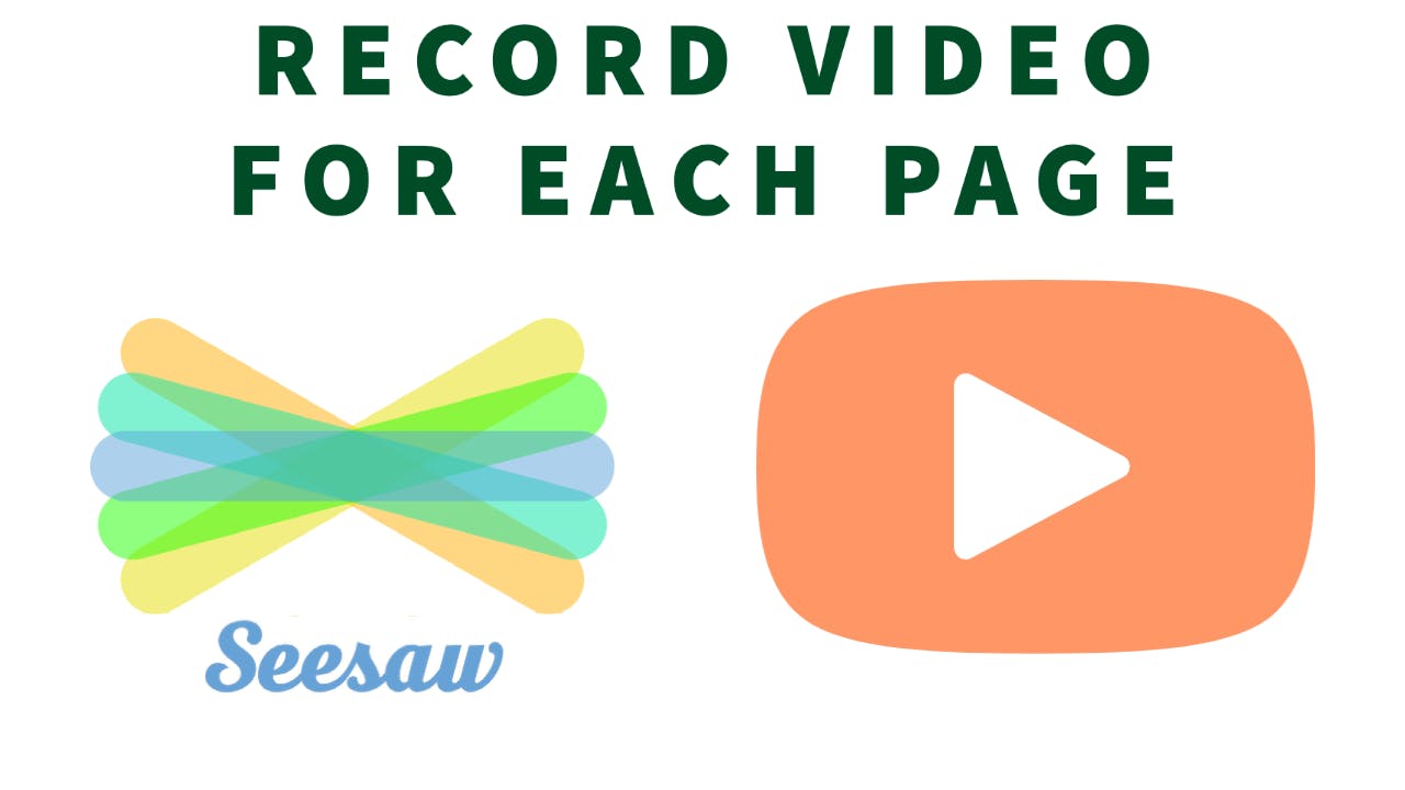 thumbnail for the video titled How to Record a Video for Each Page on a Seesaw Activity.webm