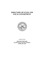 First page of the "Directory of State and Local Government"