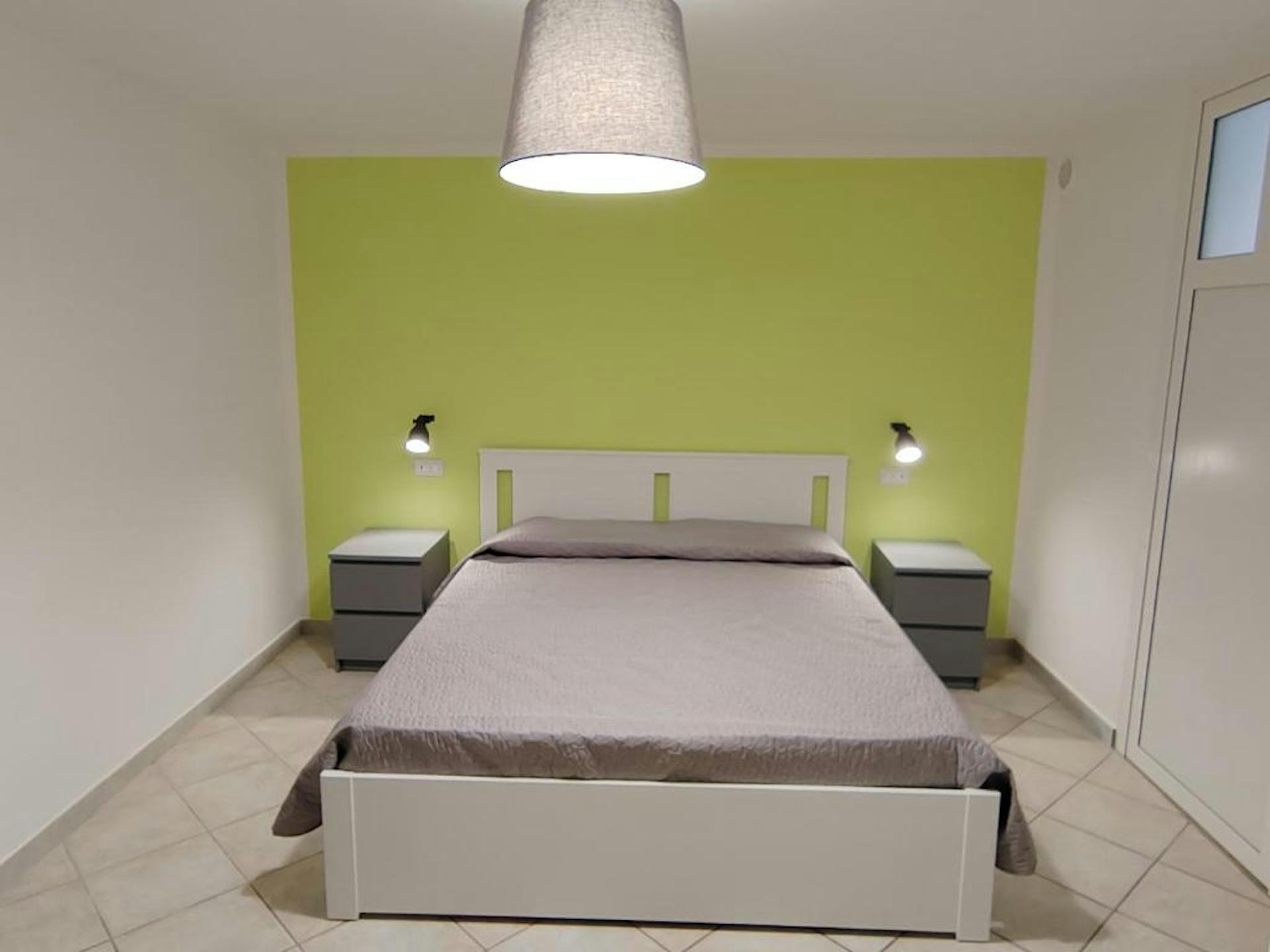 La camera da letto matrimoniale 