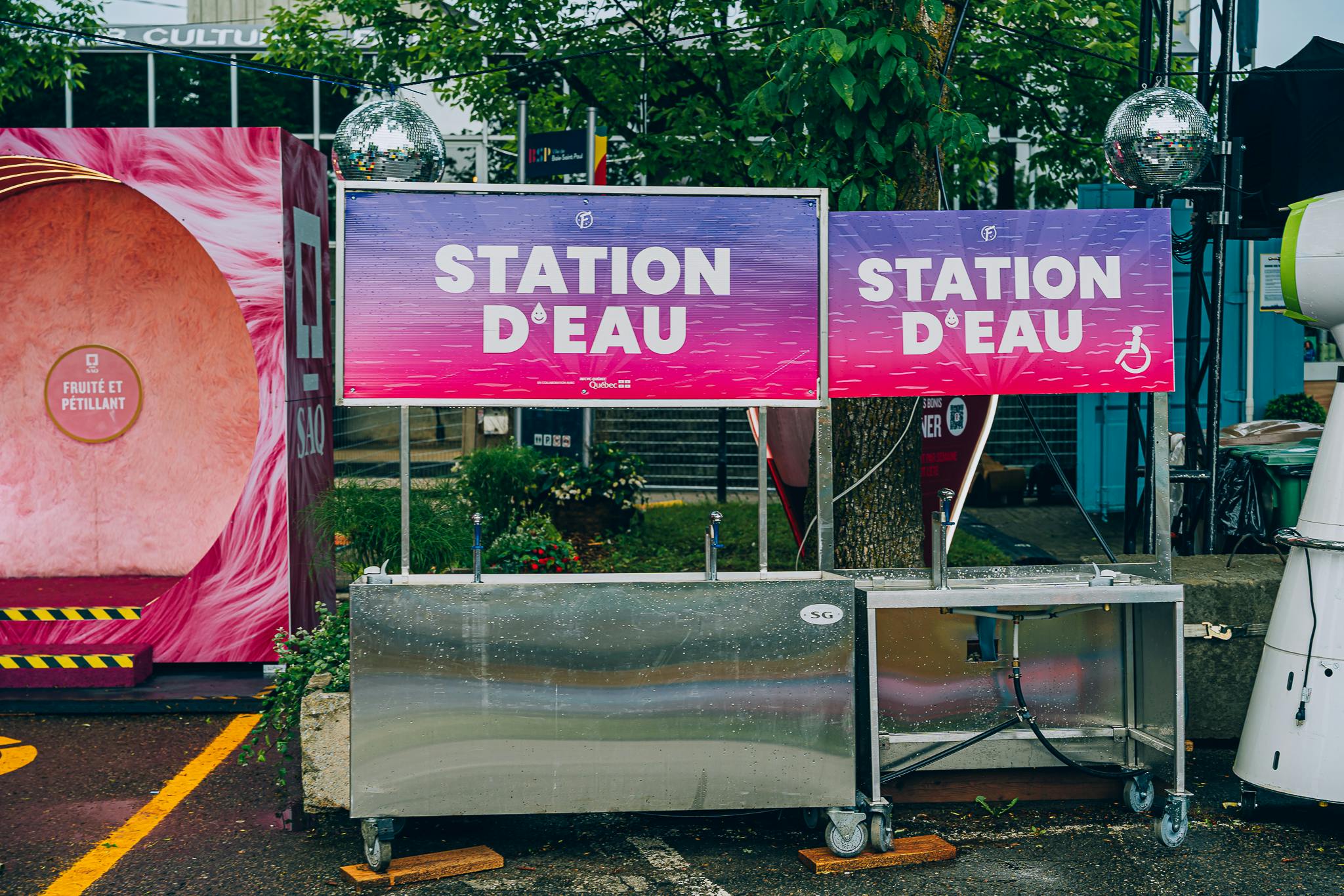 STATION D’EAU À MOBILITÉ RÉDUITE