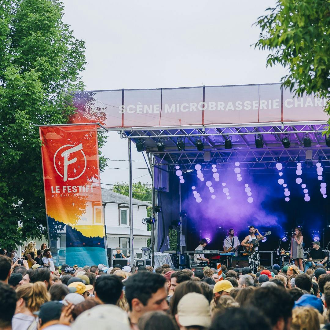 Scène MicroBrasserie Charlevoix