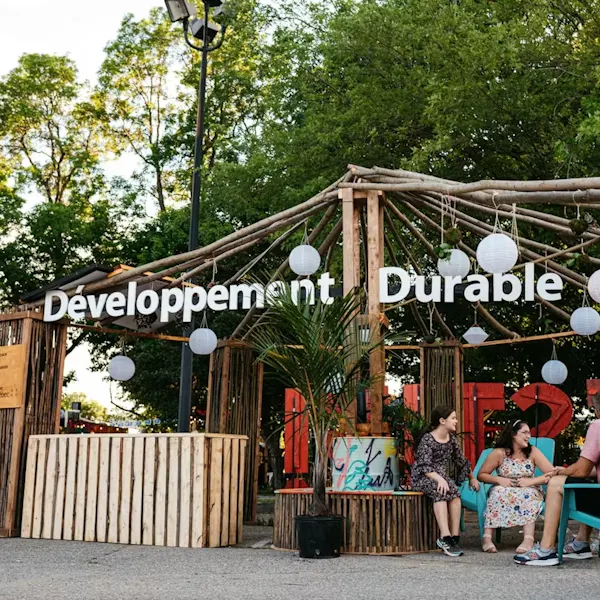 Kiosque de développement durable RECYC-QUÉBEC