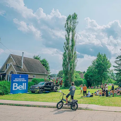 En route vers le quai Bell