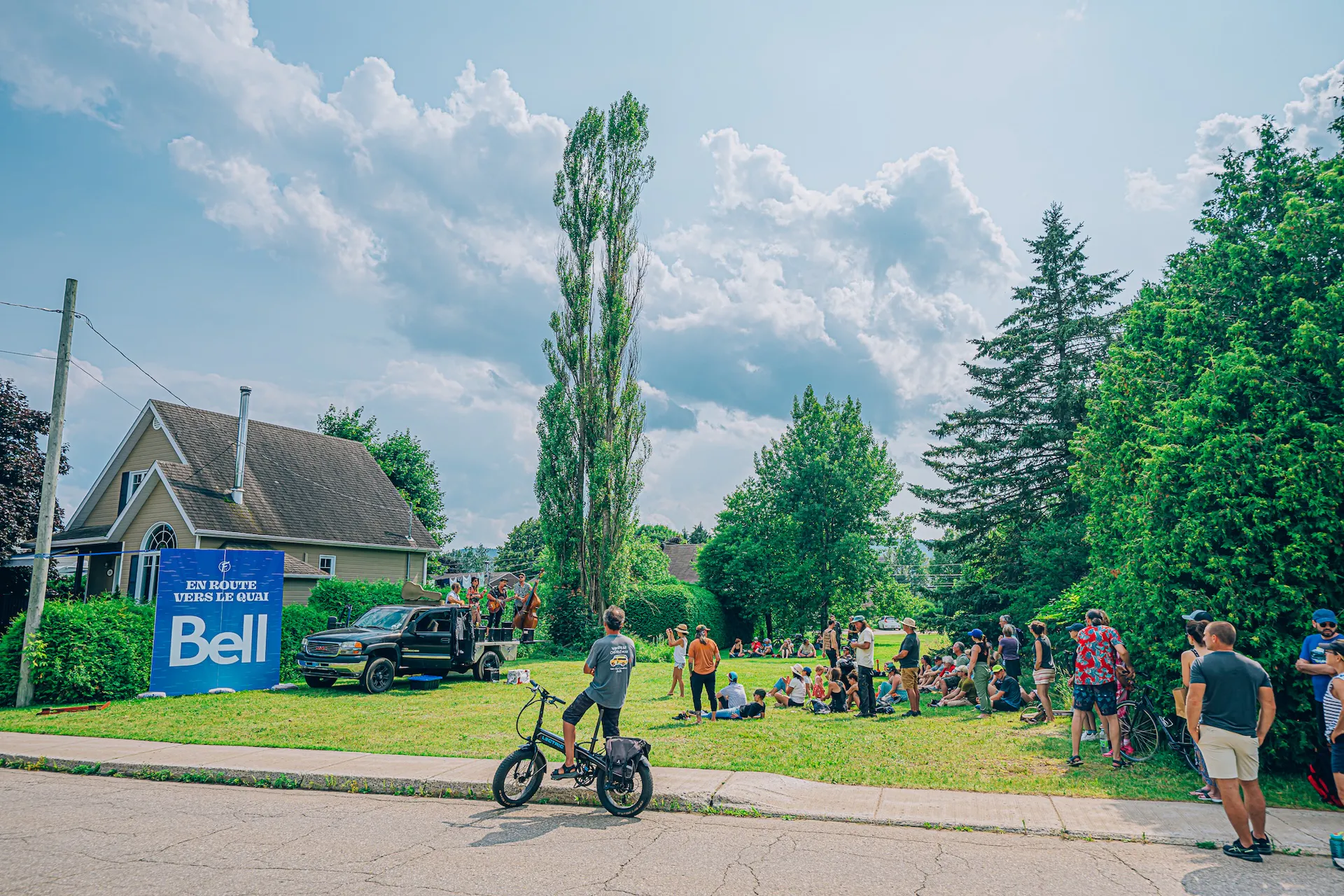 En route vers le quai Bell