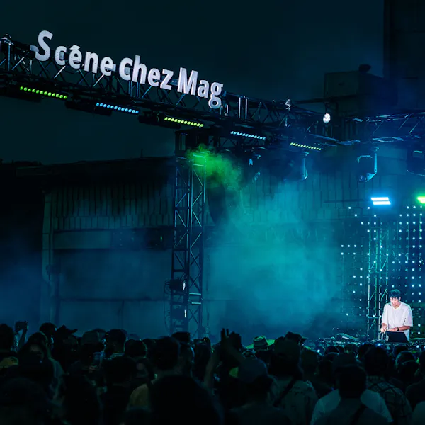 Scène Chez Mag à la bétonnière