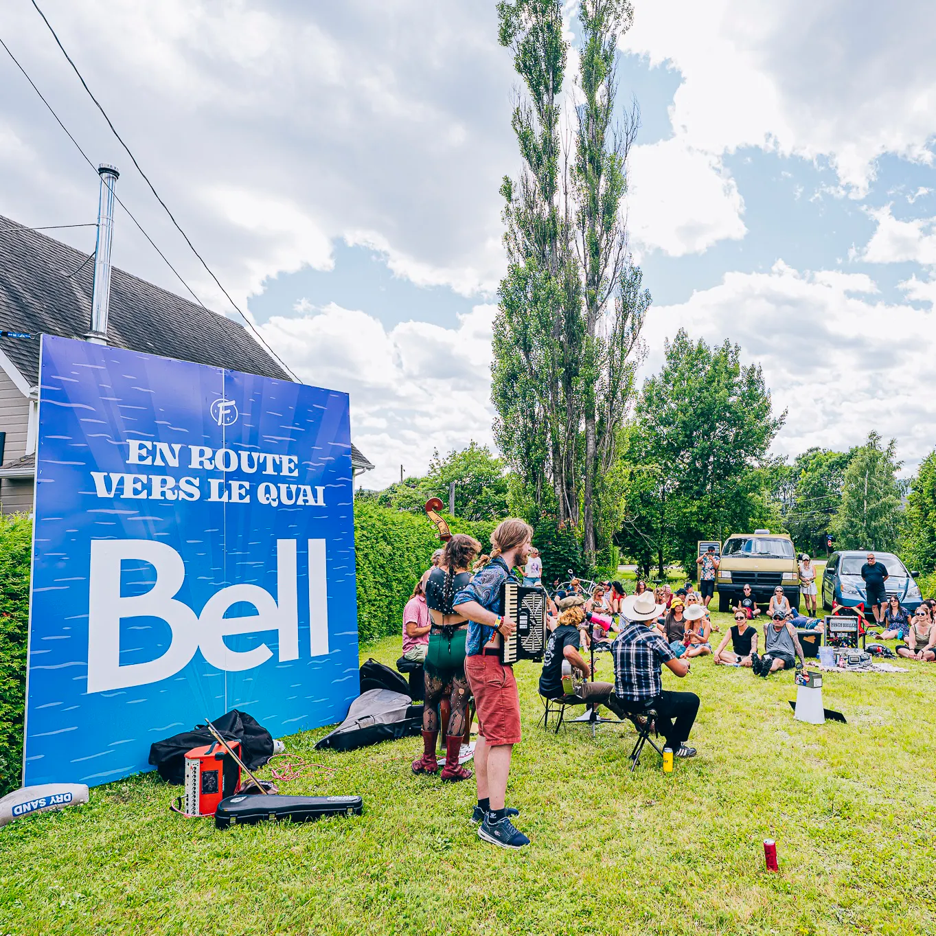 En route vers le Quai Bell : halte routière
