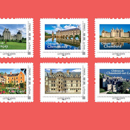 8 Timbres Pour 500 Ans De Renaissance En Centre Val De Loire Le Groupe La Poste